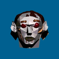 3D rendered graphic of my MUD character...