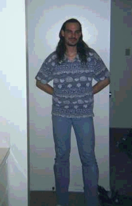 Picture taken at the new apartment, I was in a slight medatative mind set...